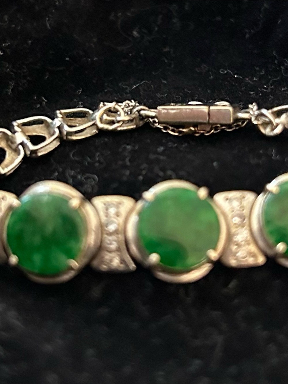 Gemstone Silver Bracelet - made in Italy - Picture 2 of 3